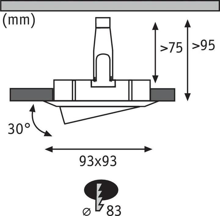 Produktbild Paulmann Einbauleuchte Nova Plus Set (460 lm, GU10)