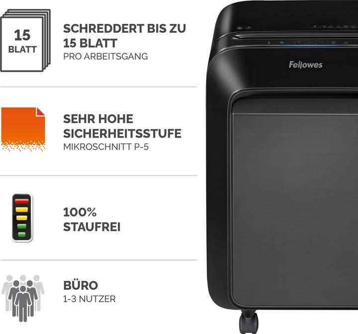 Produktbild Fellowes Powershred LX 211 (Micro Cut) (Microschnitt)