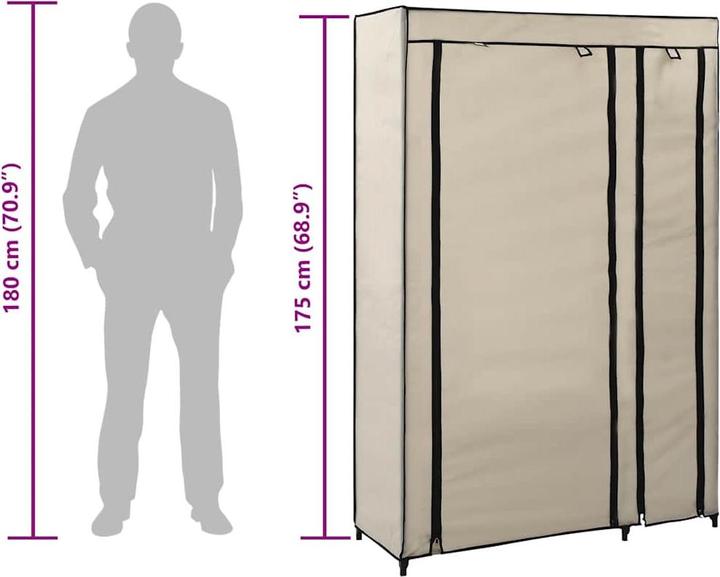 Image du produit vidaXL Aideen (110 x 45 x 175 cm)