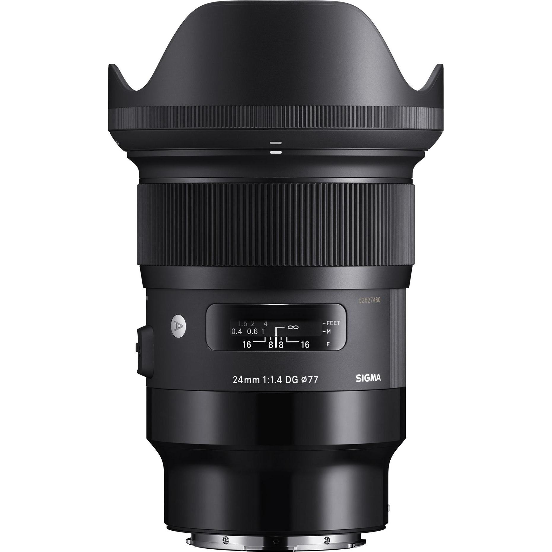 Sigma 24mm F1,4 DG HSM Art L-Mount (Leica L, APS-C / DX, Vollformat), Objektiv, Schwarz