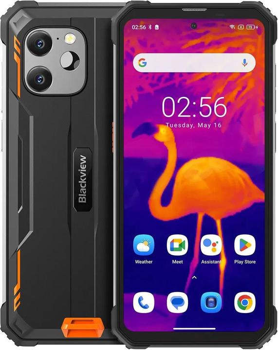 Blackview BV8900 (256 GB, Orange, 6.50", Dual SIM, 4G)