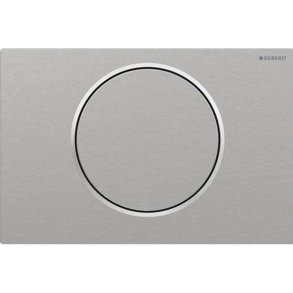 Geberit Bettigungsplatte Sigma 10 verschraubbar edelstahl gebrstet/poliert/gebrstet 115.787.SN.5 (115.787.SN.5)