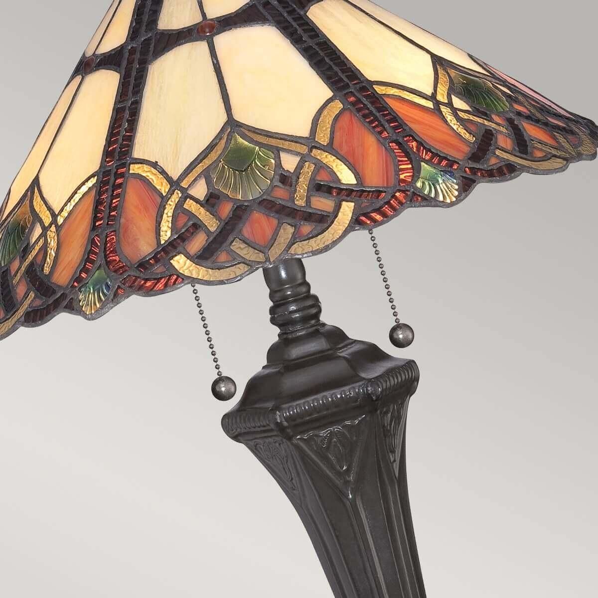 Thumbnail - Elstead Lighting, Tischlampe, Cambridge Tischleuchte E27 2-fach Vintage-Bronze (E27)