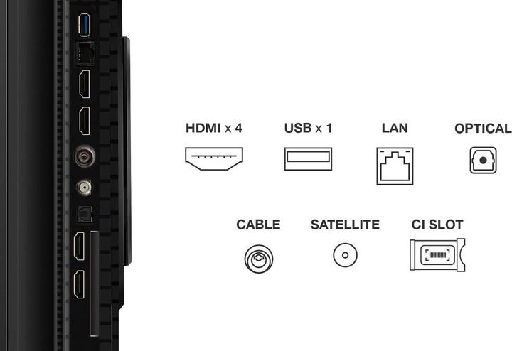 Produktbild TCL 55P8K (55", LED, 4K, 2025)