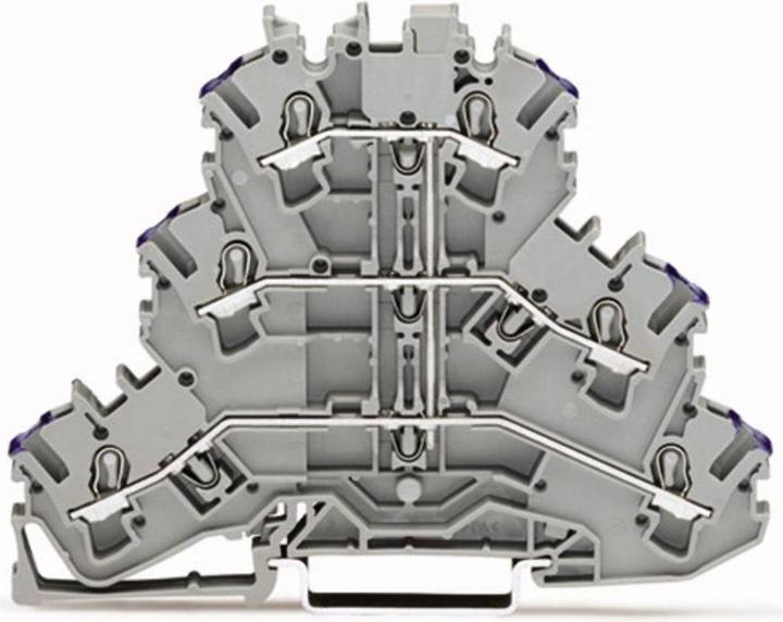 Produktbild Wago 0.25 - 2.5mm 6 Conductor, DIN Rail T/B