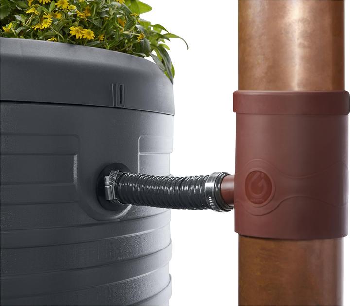 Actual product image Garantia Rainwater collector DN 68-100 brown incl. filter insert