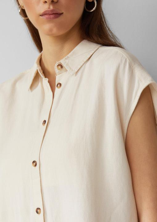 Produktbild S.Oliver Bluse Leinenmix-Bluse (38)