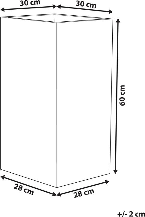 Actual product image Beliani Camia (30 x 30 x 60 cm)