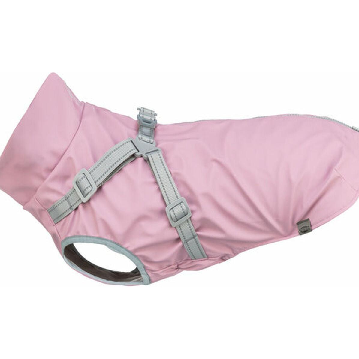 Meilleurs prix pour Trixie Pontis Rain coat with harness, S: 33 cm, pink (S), Vêtements pour chien
