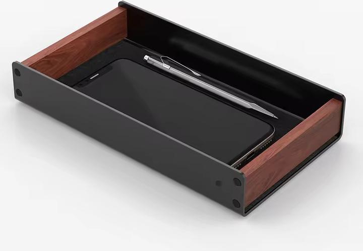 Image du produit Ergowork Boîte de rangement Hickory, noyer foncé