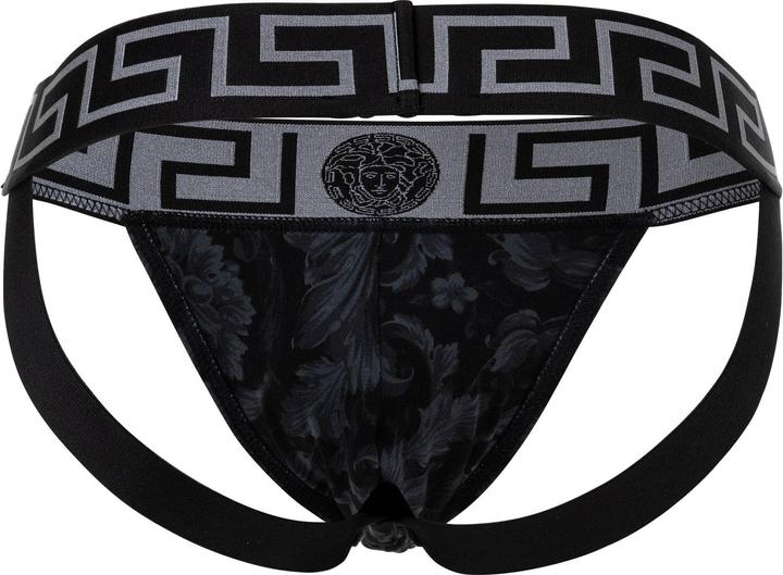Produktbild Versace Jock-Strap Stretch Organic Jersey Barocco Ss92 All Over (XXL, Einzelpack)