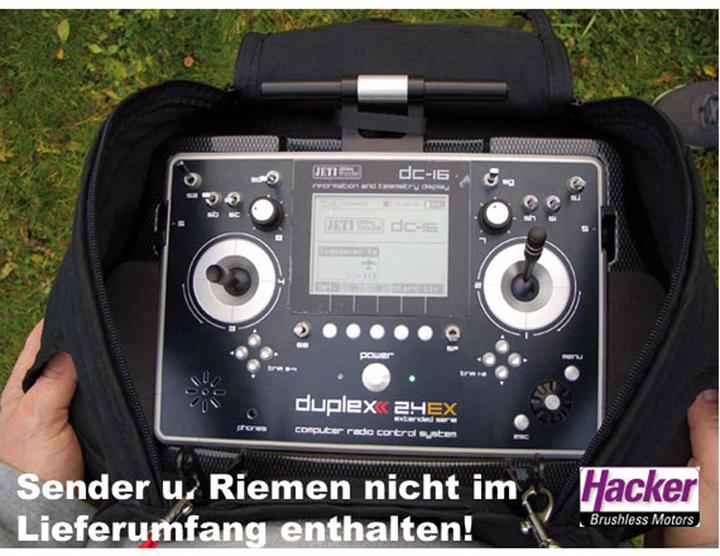 Actual product image Jeti Windshield duplex DC-16