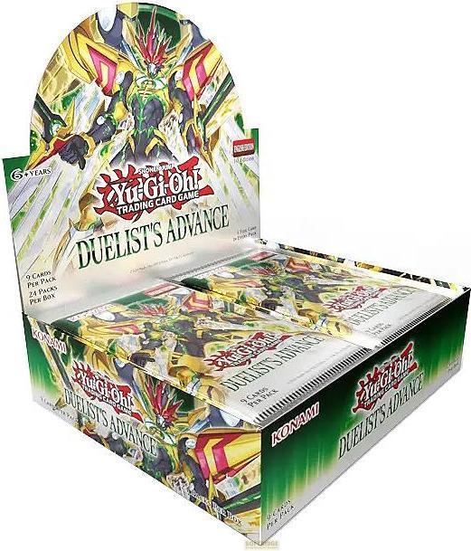 Actual product image Konami Yu-Gi-Oh! Box 24 Buste Duelists Advance ENG (English, Booster display)