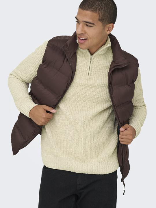 Produktbild Only & Sons Pullover JOIN Strickpullover Troyer (L)