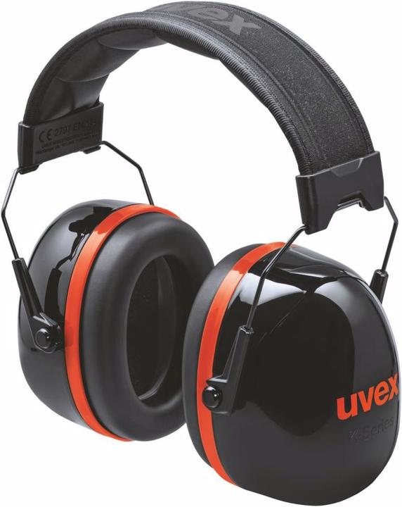 Uvex Safety Kapselgehörschutz K30 schwarz, rot SNR 36 dB GrösseL, M, S (1 x)