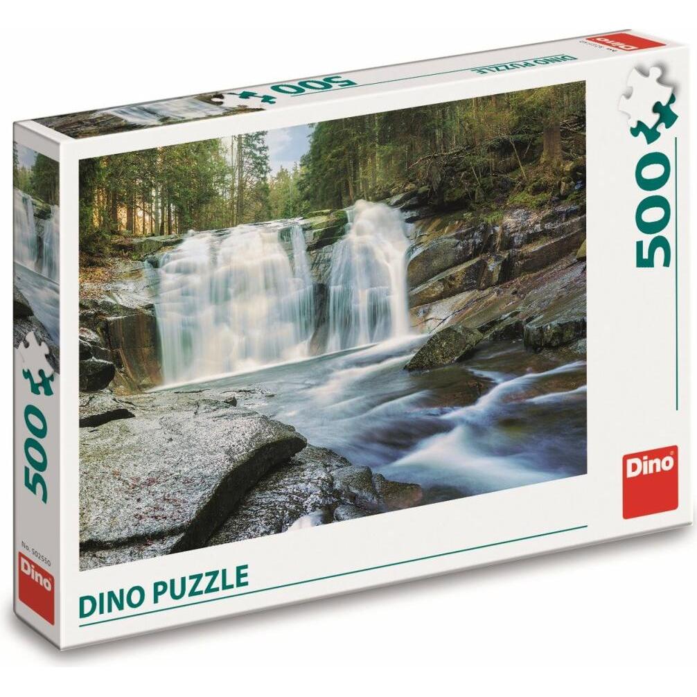 Thumbnail - Dino Puzzle Mumlava Wasserfälle 500 Teile (500 Teile)