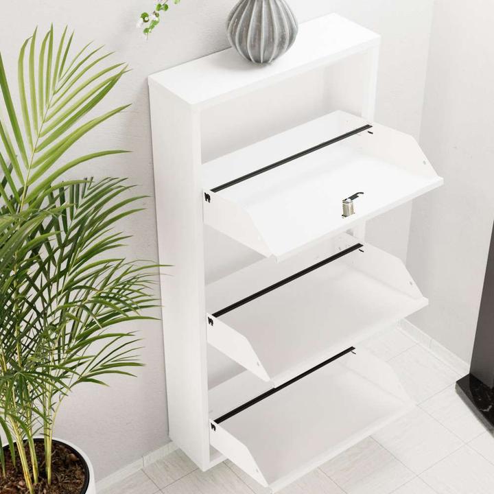 Image du produit Homitis Locking 3 Piece Metal Shoe Cabinet
