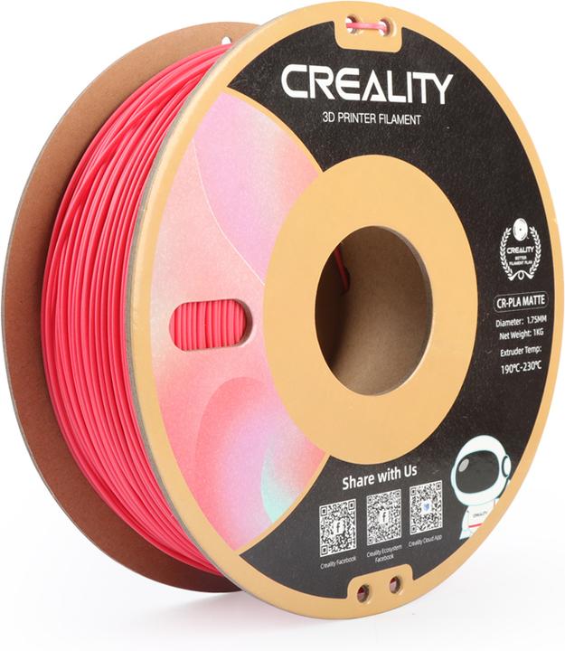 Immagine prodotto Creality Rosso fragola (PLA, 1.75 mm, 1000 g)