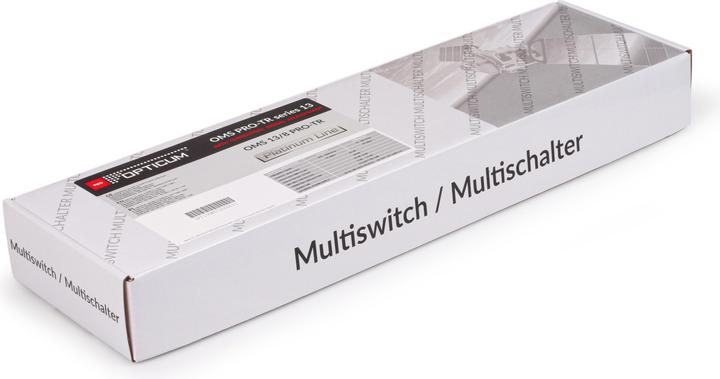 Image du produit Opticum Multiswitch OMS 13/8 PRO-TR (Multi commutateur)