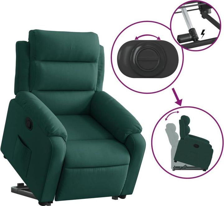Image du produit vidaXL Relaxsessel mit Aufstehhilfe