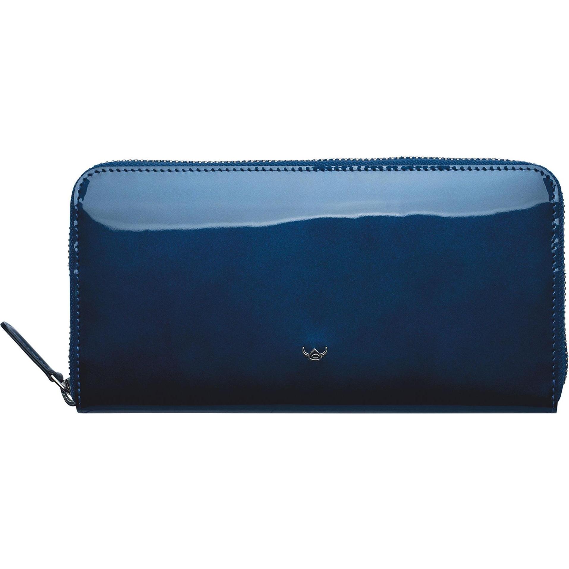Golden Head, Damen, Portemonnaie, Langbörse Carrara RFID Protect 2822, Blau