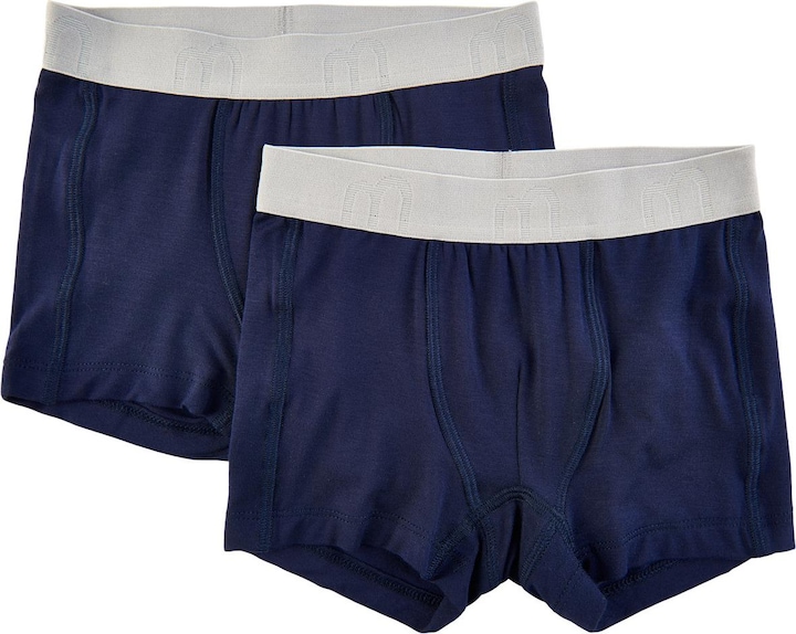 Minymo Unterwäsche-Set Boxershorts 2er Set Dark navy Gr. 122 (122)