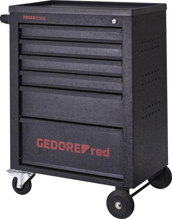 Produktbild Gedore Red red R20152006 Werkstattwagen Black MECHANIC 6 Schubladen (1 x)
