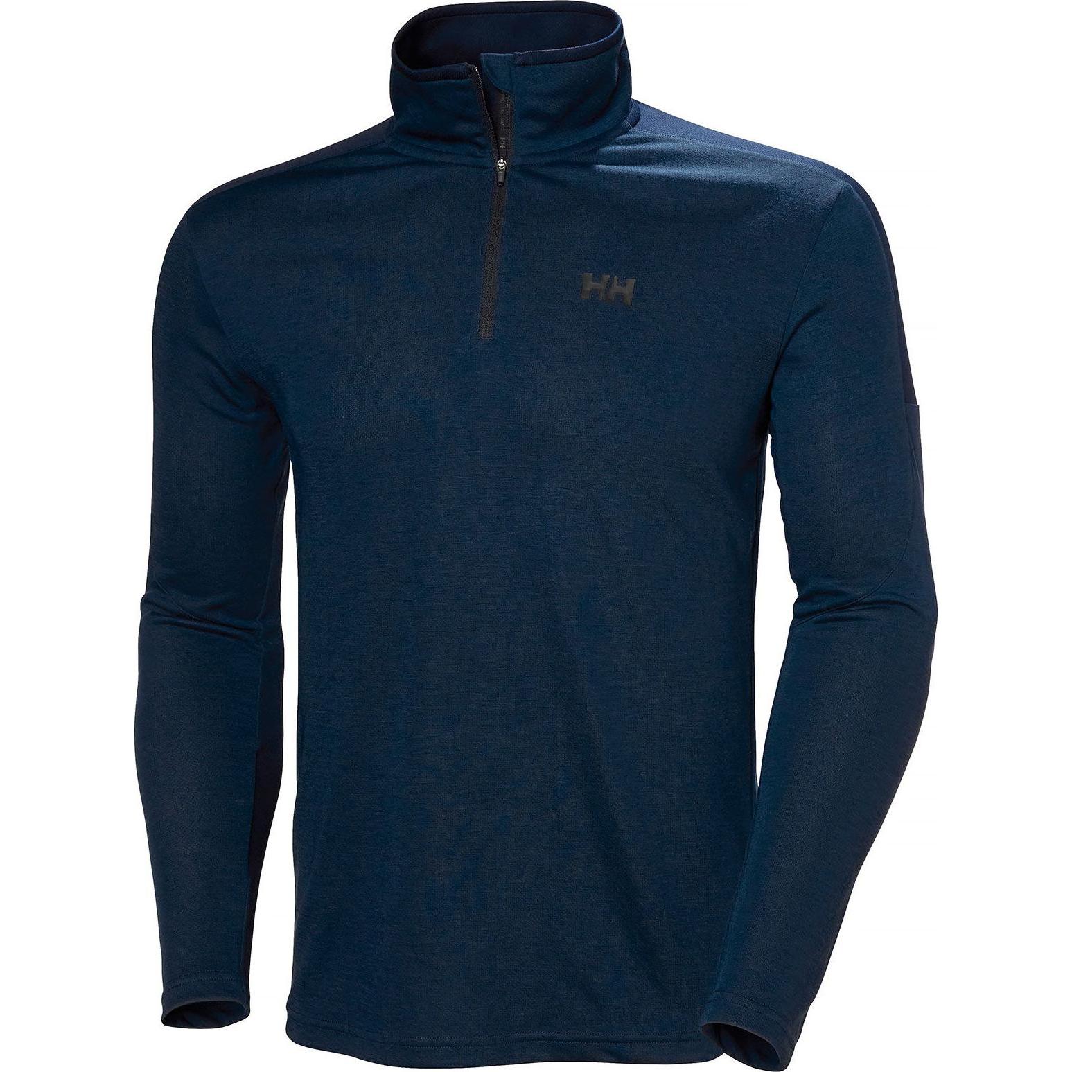 Helly Hansen, Uomini, Felpa + Maglione, Helly Hensen Hp 1/2 Zip Pullover 2.0 Herren-Sweatshirt, Blu, (Xl)