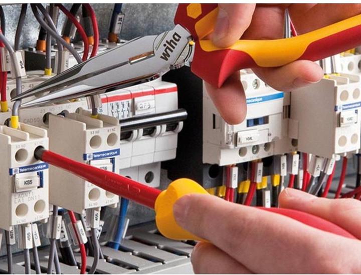 Produktbild Wiha Werkzeug Set Service-Techniker 30-tlg. inkl. Tasche I Werkzeugsatz für Elektriker I VDE (30 Teile)
