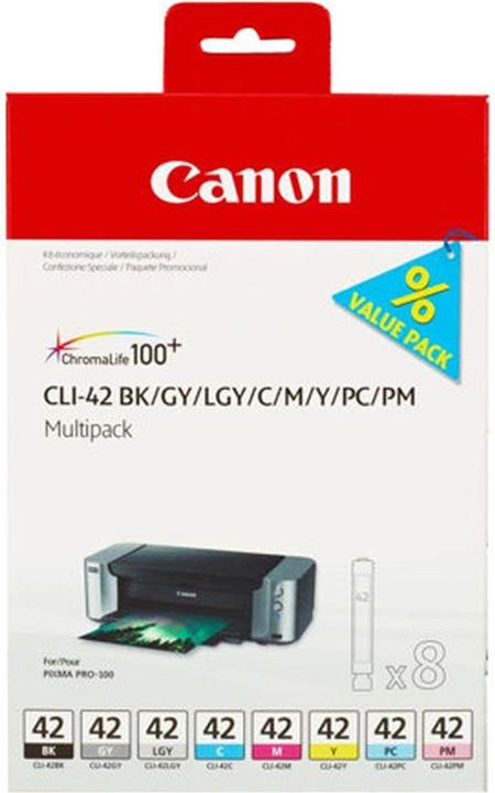 Produktbild Canon Cli-42 (M, C, Y, BK, GY, LGY, PC, PM)
