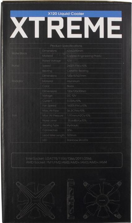 Produktbild Intertech 1600 U/min 35.6 dBA, RGB LED