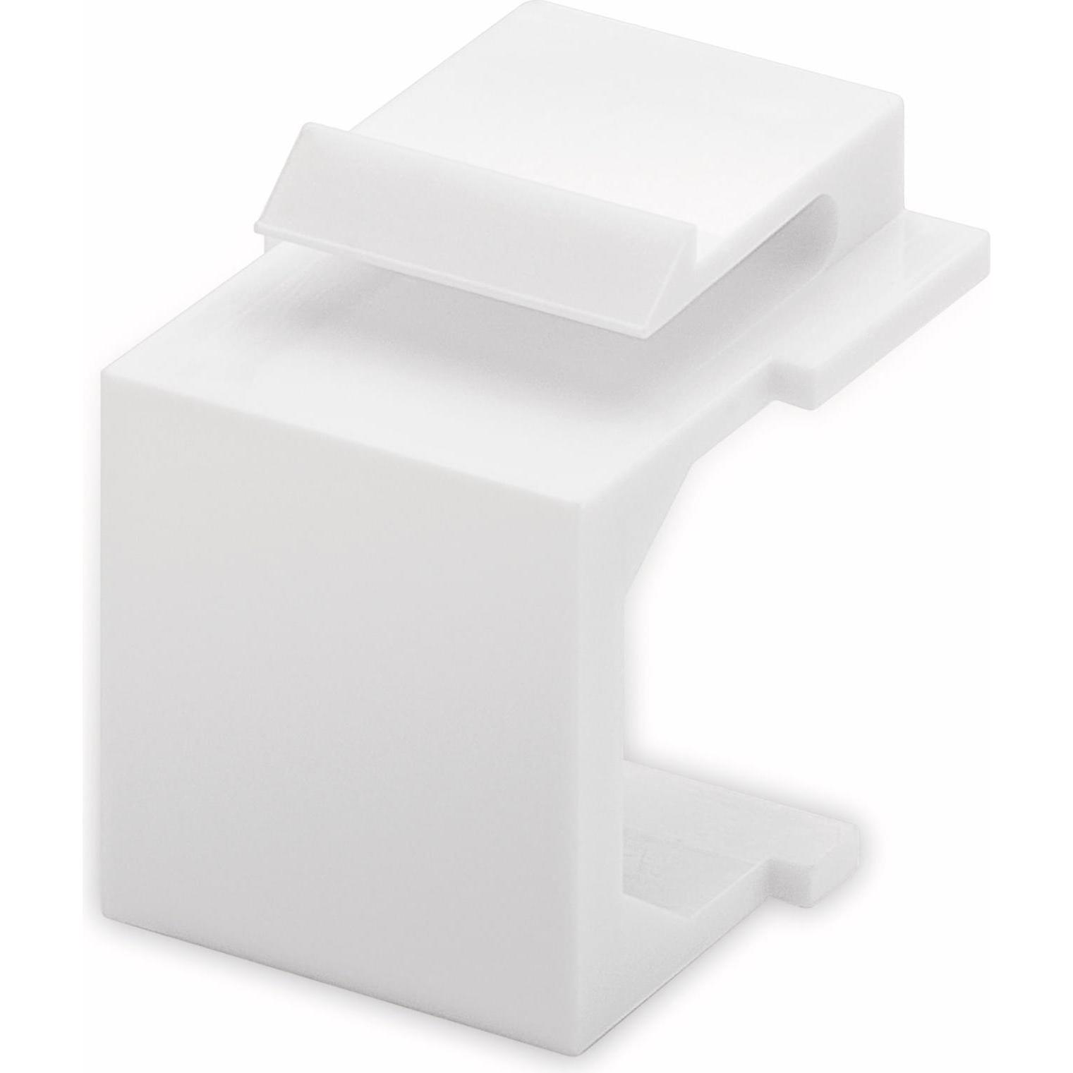Goobay Keystone Abdeckung (4-er Pack), Weiss, Weiss, PC Gehäuse Zubehör