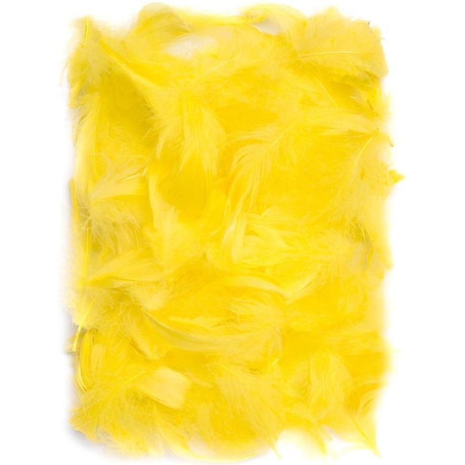 Dalprint Gelbe Federn 5-12 cm 10 g (58217282)