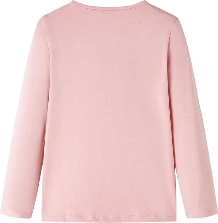 Produktbild vidaXL Kinder-Langarmshirt Ecru 140,Material: 95 % Baumwolle. 5 (140)