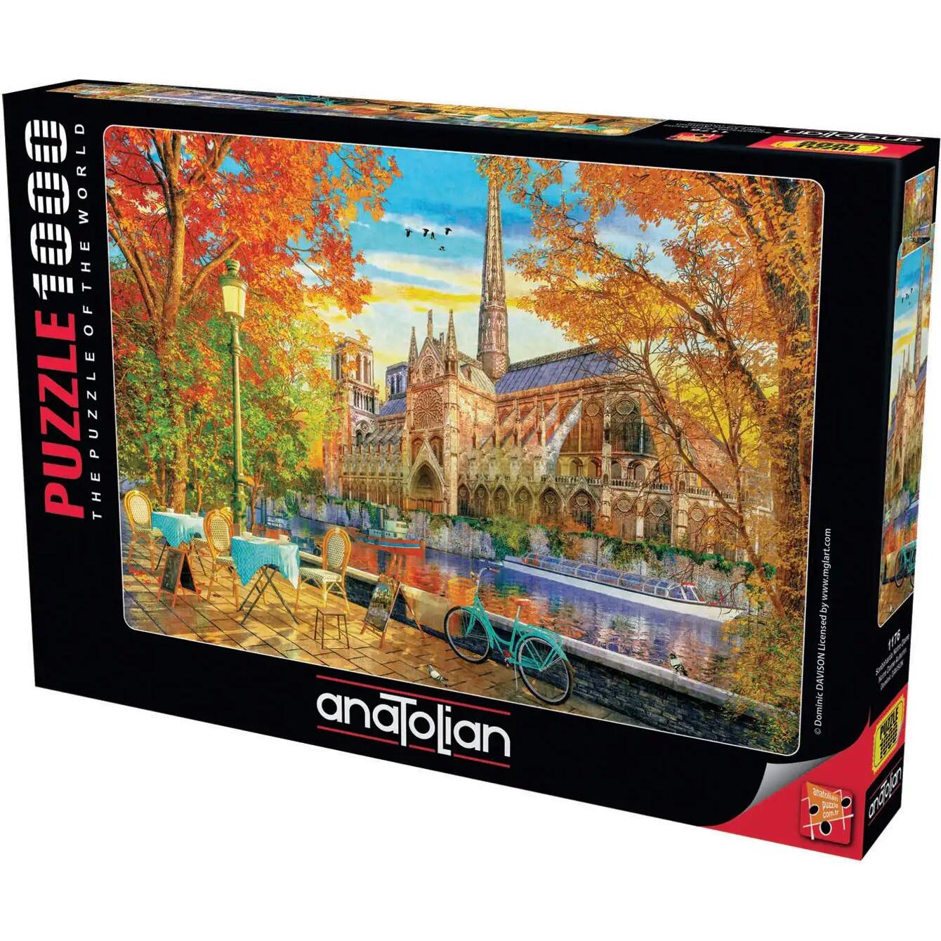 Anatolian Puzzle Podzimní Notre Dame 1000 dílkÅ¯ (1000 pezzi)