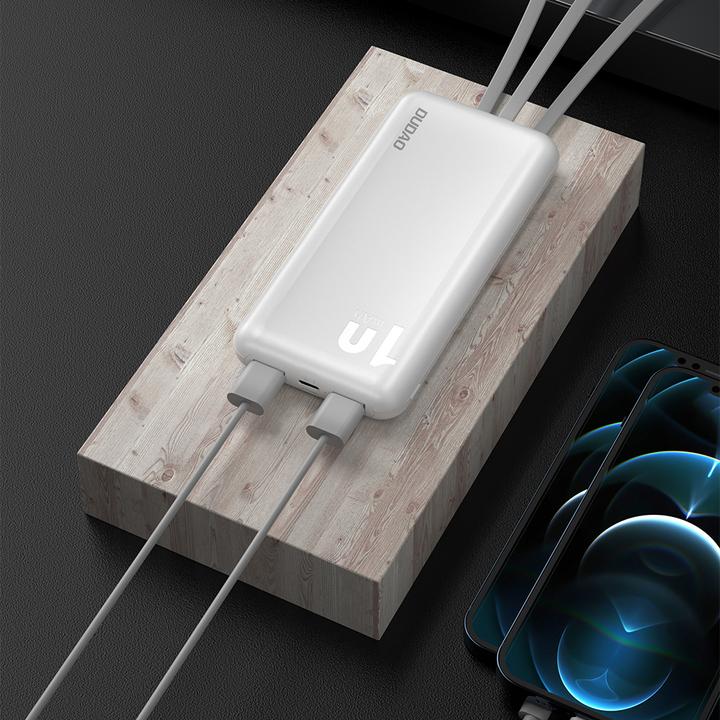 Actual product image Dudao K6Pro (10000 mAh, 15 W, 37 Wh)