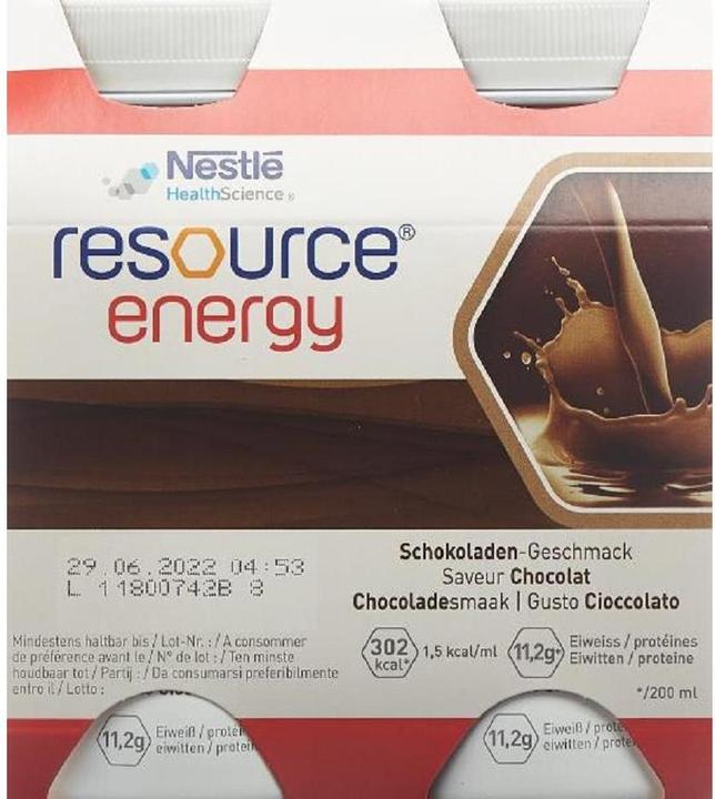 Immagine prodotto Resource Risorsa Energia Cioccolato (Cioccolato, 4 x)