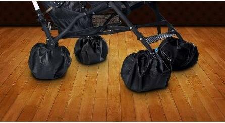 Actual product image Caretero CARRIAGE WHEEL COVERS (SET = 4 pcs.)