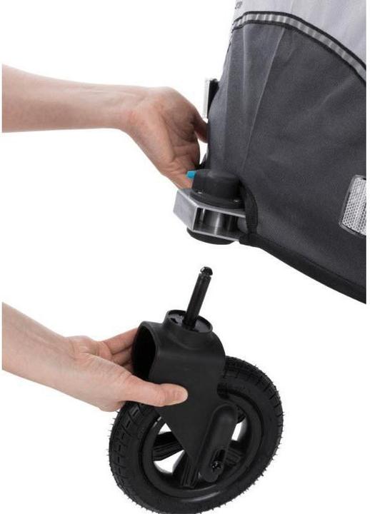 Actual product image Trixie Jogger front wheel for bicycle trailer (Dog)
