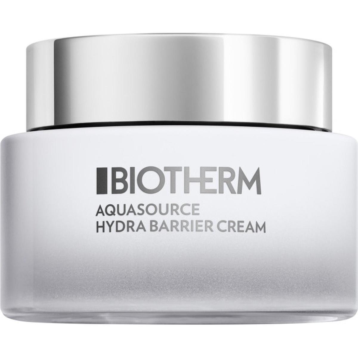 Biotherm Crema Viso, Aquasource Hydra Barrier Cream - 75 Ml (75 Ml, 24H)