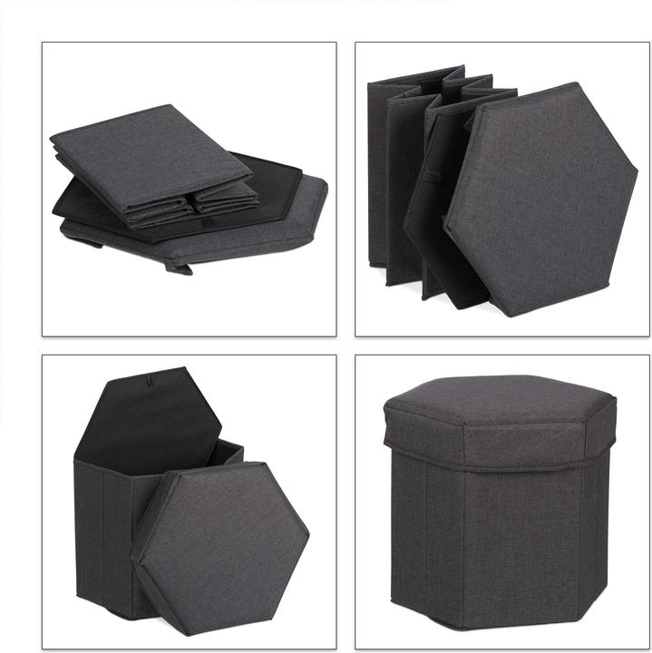 Produktbild Relaxdays Sitzhocker