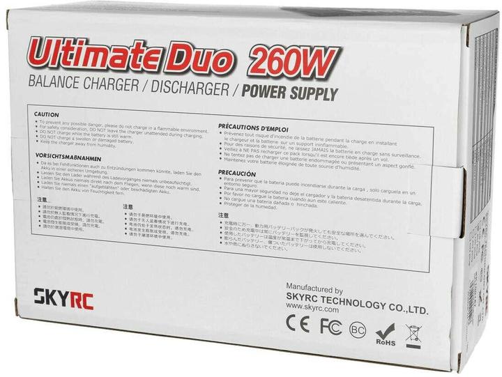 Productafbeelding SkyRC Lader AC/DC D260 LiPo 1-6s 14A 260W