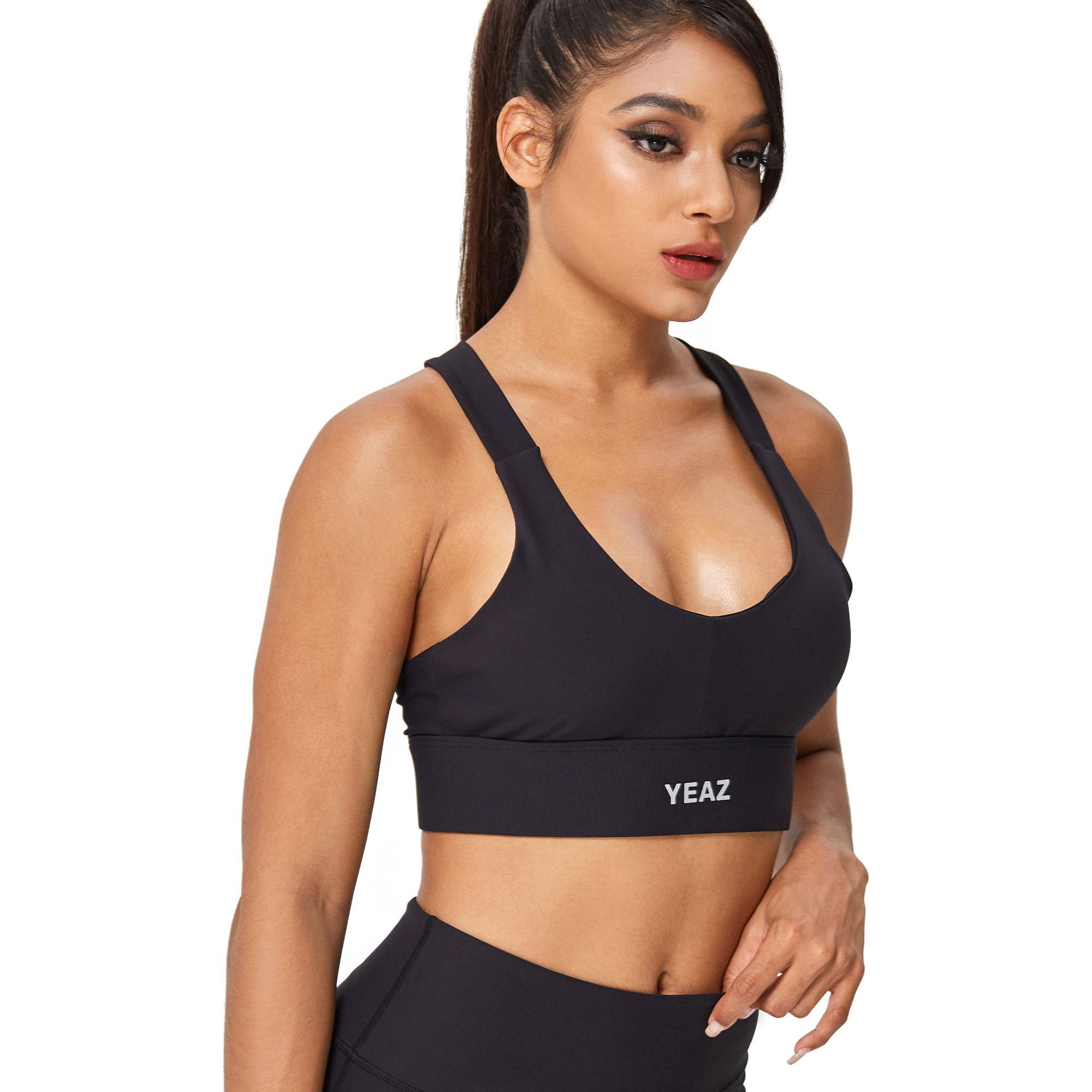 Yeaz, Sport-BH, Vibrant (L), Schwarz, L
