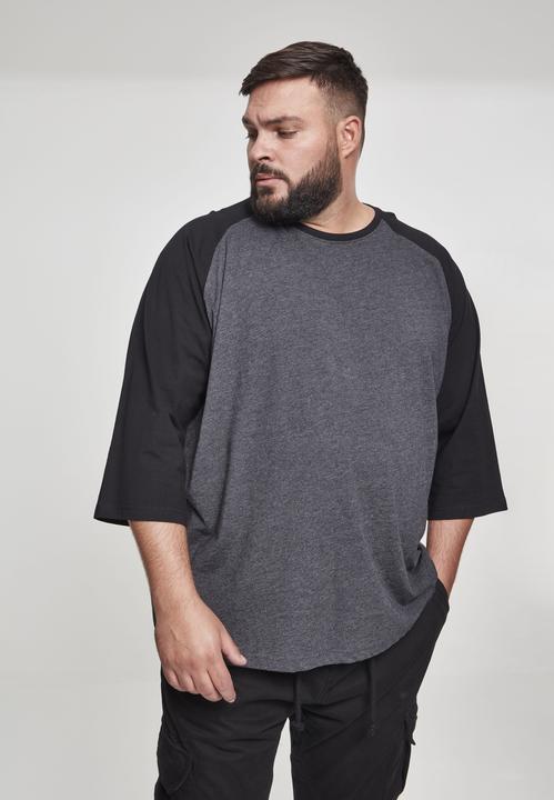 Actual product image Urban Classics Contrast 3/4 Sleeve Raglan Tee (S)