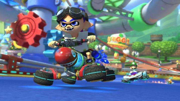 Actual product image Nintendo Mario Kart 8 Deluxe (Switch, FR)