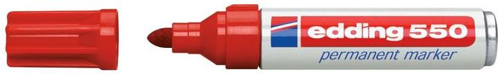 Produktbild Edding 550 Permanent Marker, Rundspitze, versch. Farben (10x)
