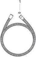 Actual product image hansgrohe Comfortflex (125 cm)