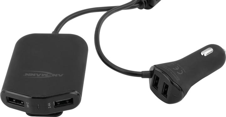 Produktbild Ansmann DC/DC Car Charger 9.6A 4 Port USB