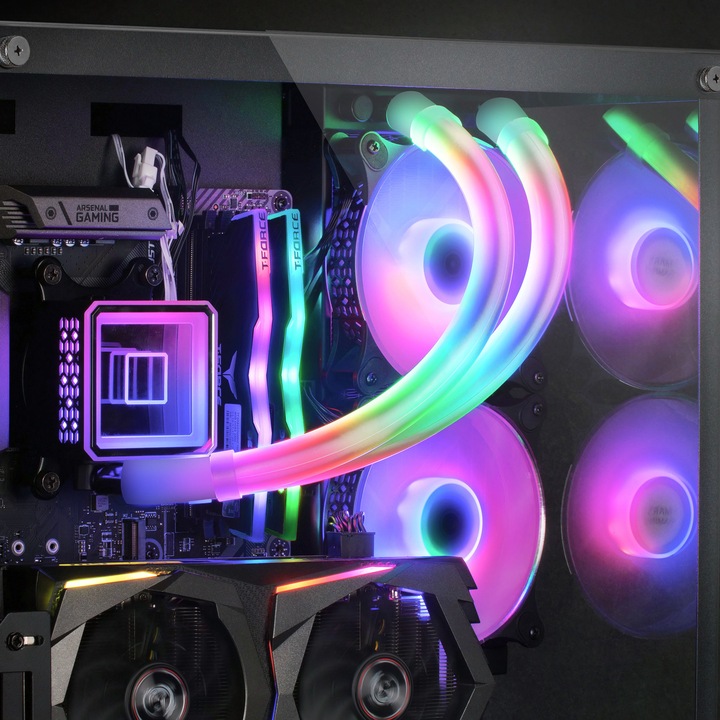 Image du produit Mars Gaming KIT WATERCOOLING AIO ML-ULTRA240 RGB - 240MM (NOIR)