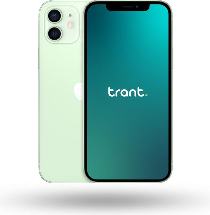 Trant.ch iPhone 12 (128 GB, Green, 6.10", SIM + eSIM, A / Wie neu)